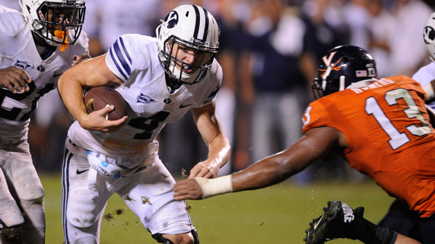 NCAA Football: Hawaii at Brigham Young