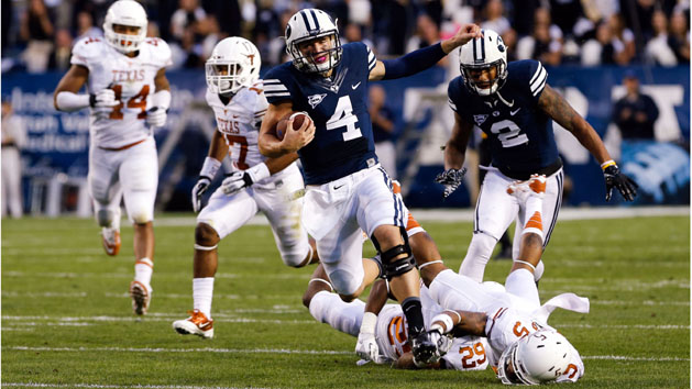 NCAA Football: Texas at Brigham Young