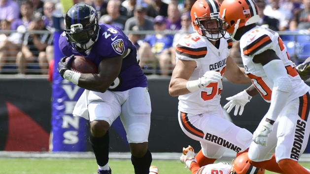 Terrance West (28) has been productive when healthy. Photo Credit: Tommy Gilligan-USA TODAY Sports