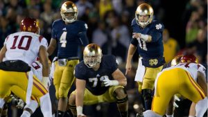 Notre Dame QB Rees is day-to-day