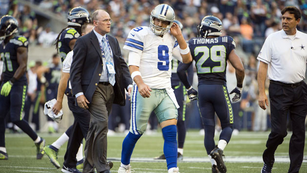 The Cowboys need a healthy Tony Romo (9) if they expect to compete for a playoff berth. Photo Credit: Matthew Emmons-USA TODAY Sports