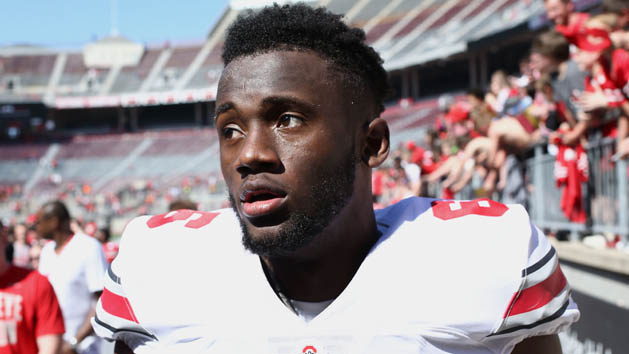 Apr 16, 2016; Columbus, OH, USA; Ohio State Gray Team quarterback Torrance Gibson (6) during the Ohio State Spring Game at Ohio Stadium. Photo Credit: Aaron Doster-USA TODAY Sports