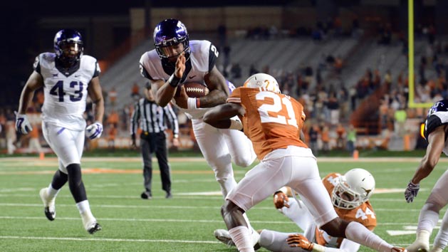 TCU's Trevone Boykin (2) is one of country's most dynamic players. (Brendan Maloney-USA TODAY Sports)