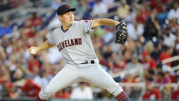 Trevor Bauer (47) will start for Clevland in Game 3 of the ALCS. Photo Credit: Brad Mills-USA TODAY Sports