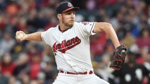 All-Star Bauer on mound for Indians vs. Reds