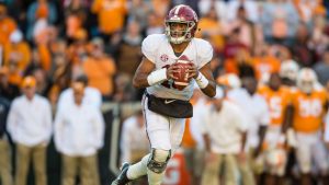 Tua becomes Alabama’s all-time TD pass leader