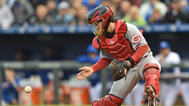 MLB: Cincinnati Reds at Kansas City Royals