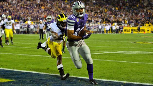 NCAA Football: Buffalo Wild Wings Bowl-Michigan vs Kansas State