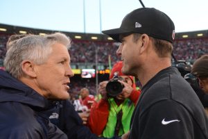 Harbaugh says Seahawks keep 49ers focused