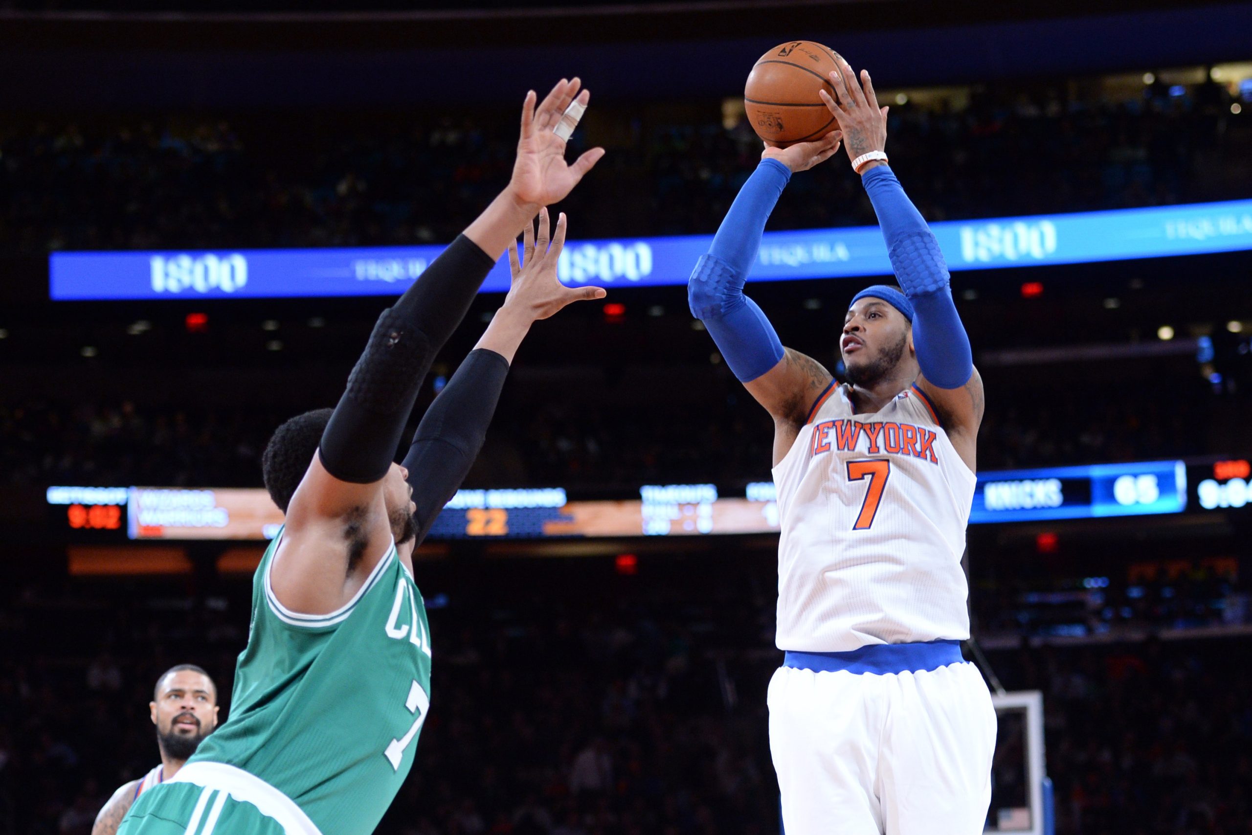 NBA: Boston Celtics at New York Knicks