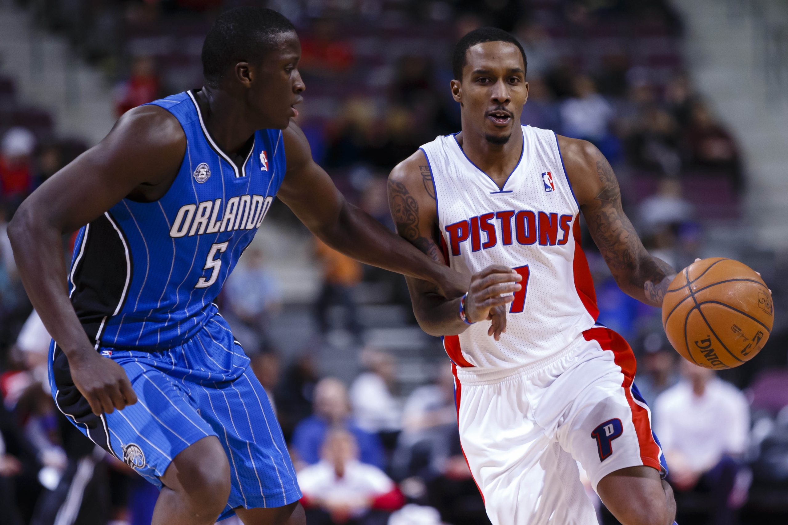 NBA: Orlando Magic at Detroit Pistons