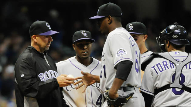 MLB: Colorado Rockies at Milwaukee Brewers