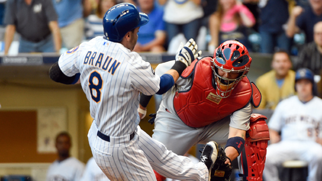 MLB: St. Louis Cardinals at Milwaukee Brewers