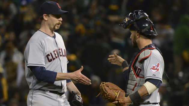 MLB: Cleveland Indians at Oakland Athletics