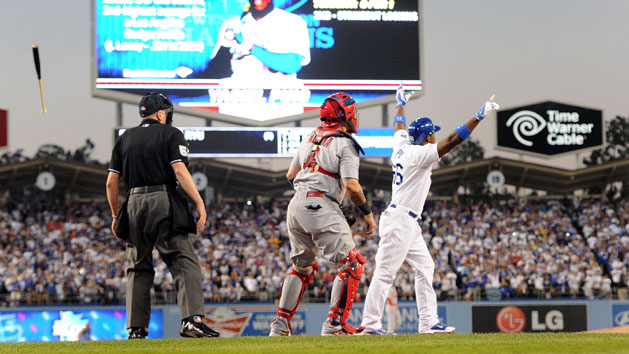 MLB: NLCS-St. Louis Cardinals at Los Angeles Dodgers
