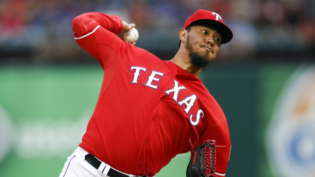Yovani Gallardo (49) is head to the Baltimore. Photo Credit: Jim Cowsert-USA TODAY Sports