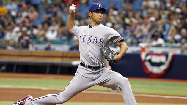 MLB: Texas Rangers at Tampa Bay Rays