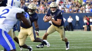 High-powered offenses meet in Navy-Memphis tilt