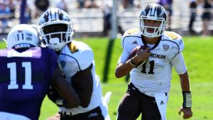 Western Michigan plays as ranked team for 1st time