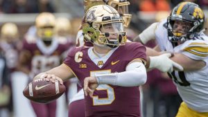 Minnesota QB Annexstad (foot) out indefinitely