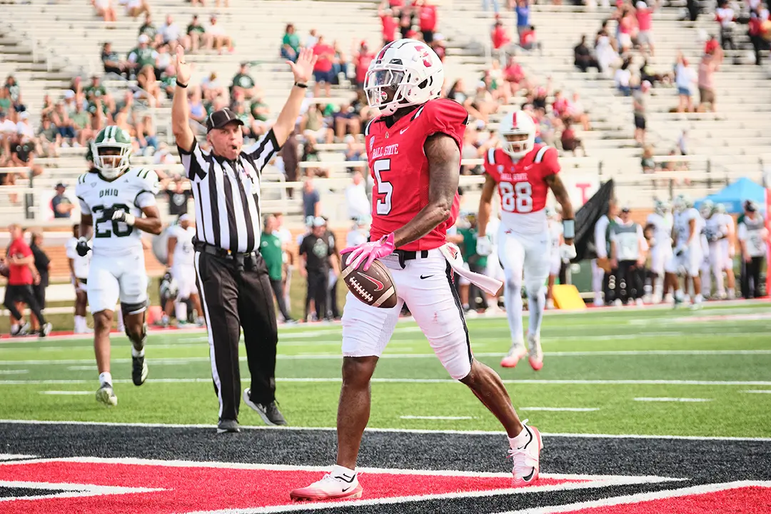 Magwood Catch in Final Minute Wins for Ball State