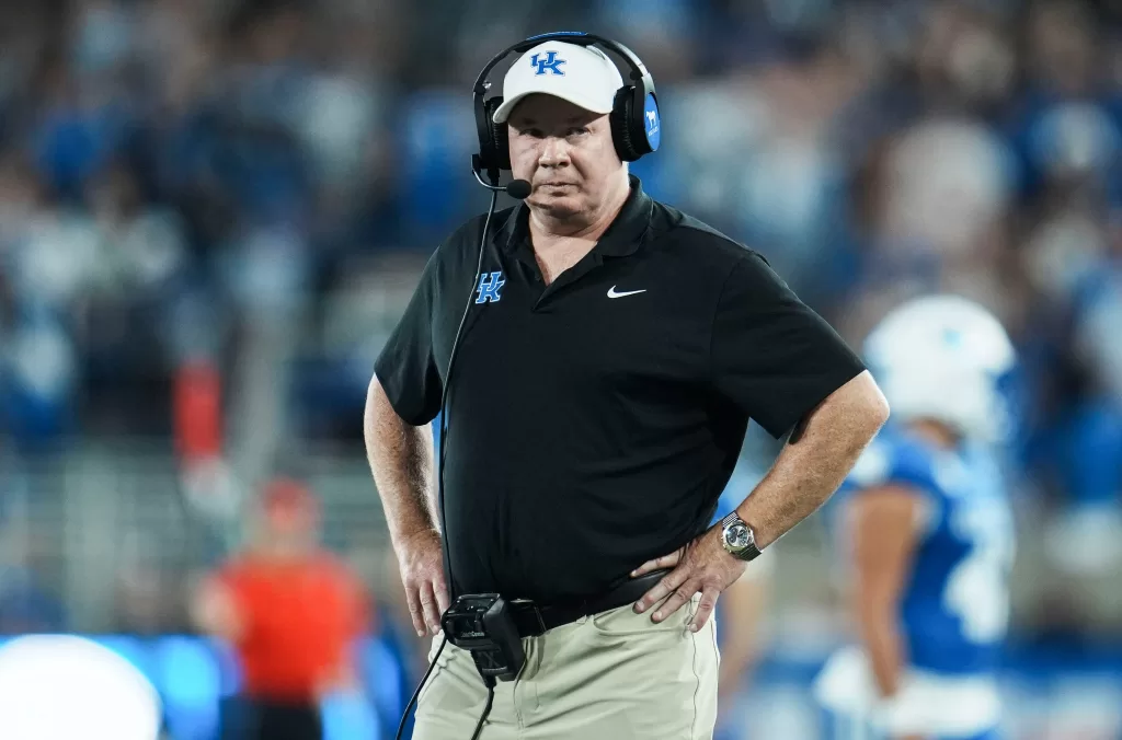 Kentucky head coach Mark Stoops.