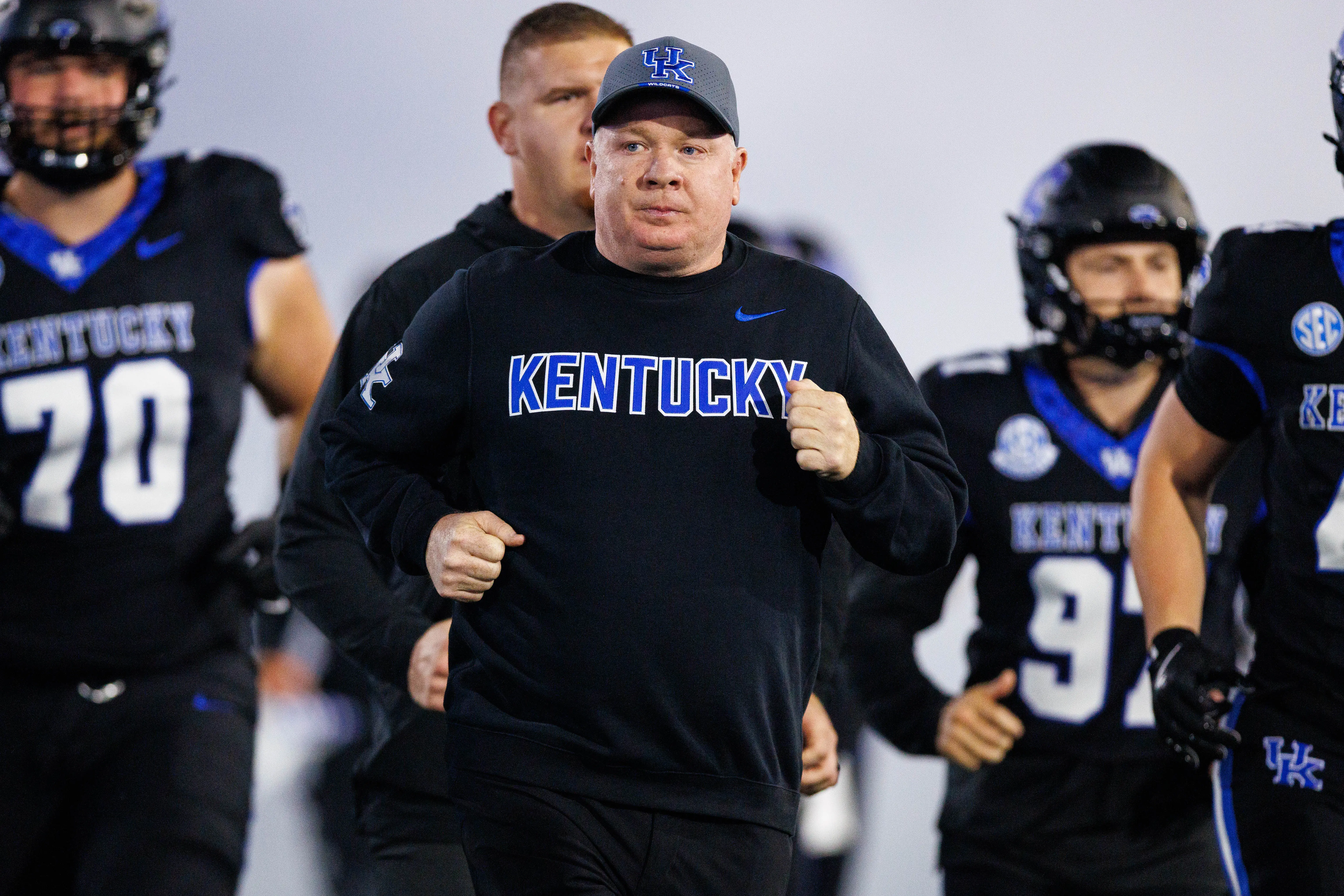 Kentucky Wildcats head coach Mark Stoops