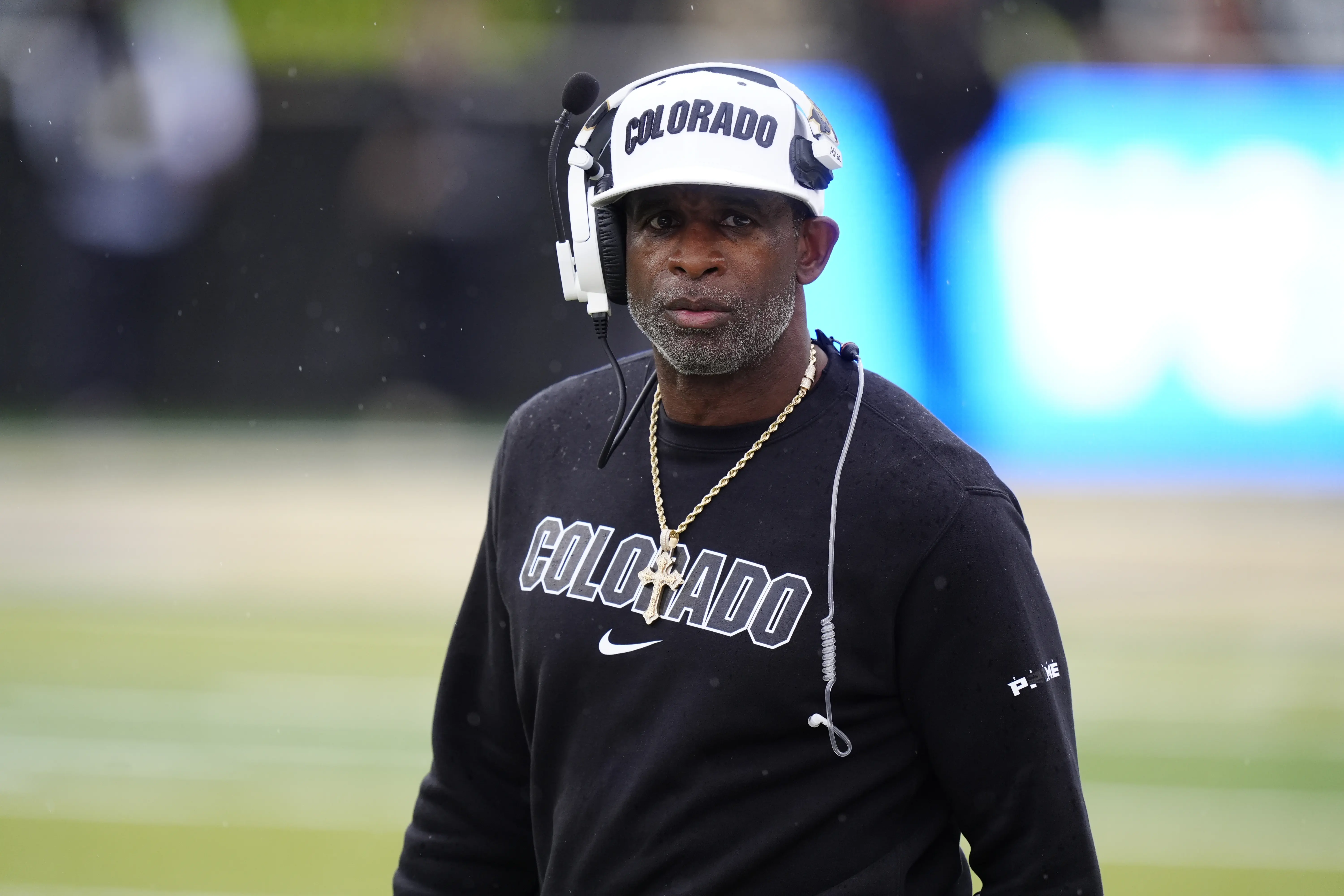 Colorado Buffaloes head coach Deion Sanders.