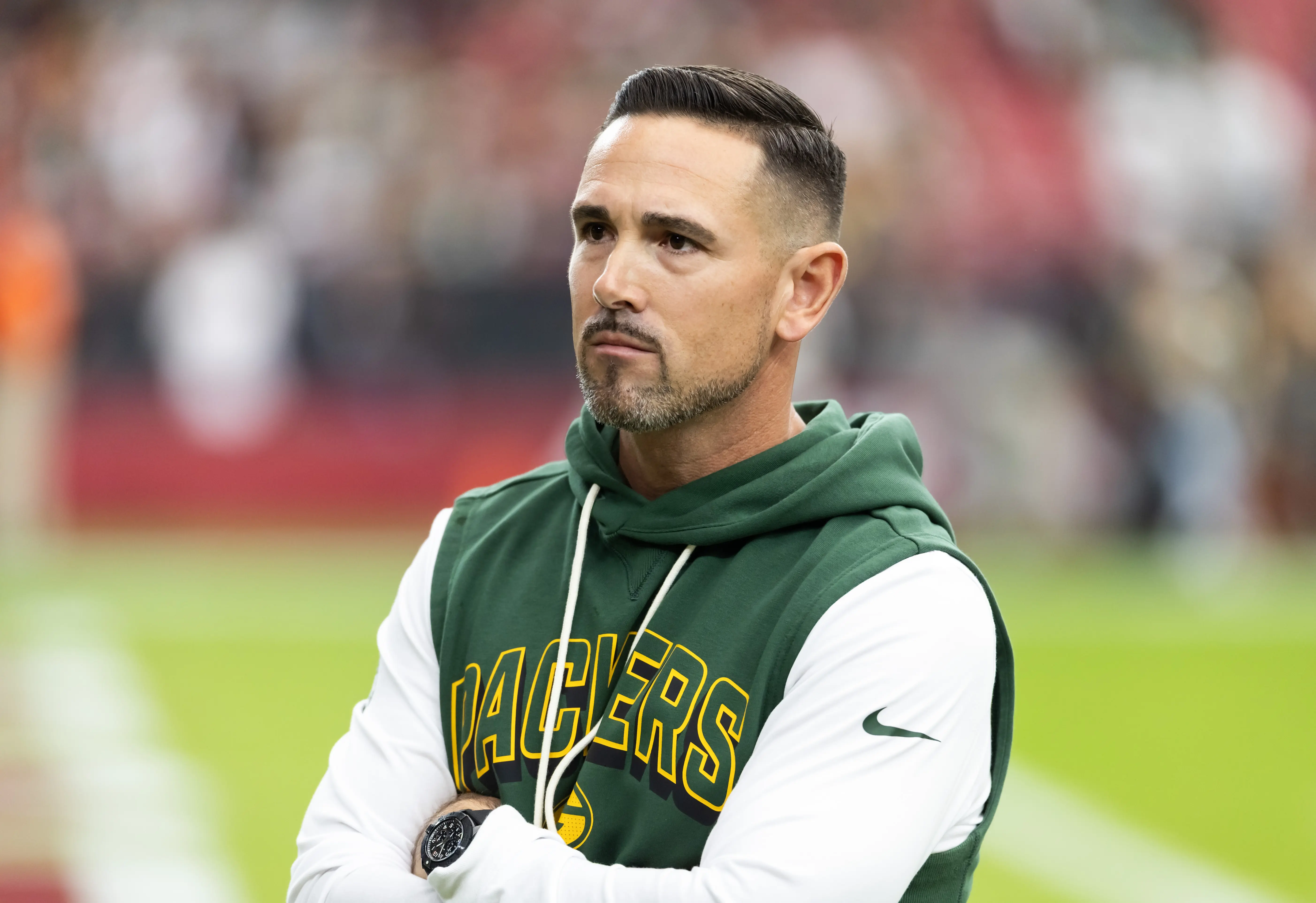 Green Bay Packers head coach Matt LaFleur