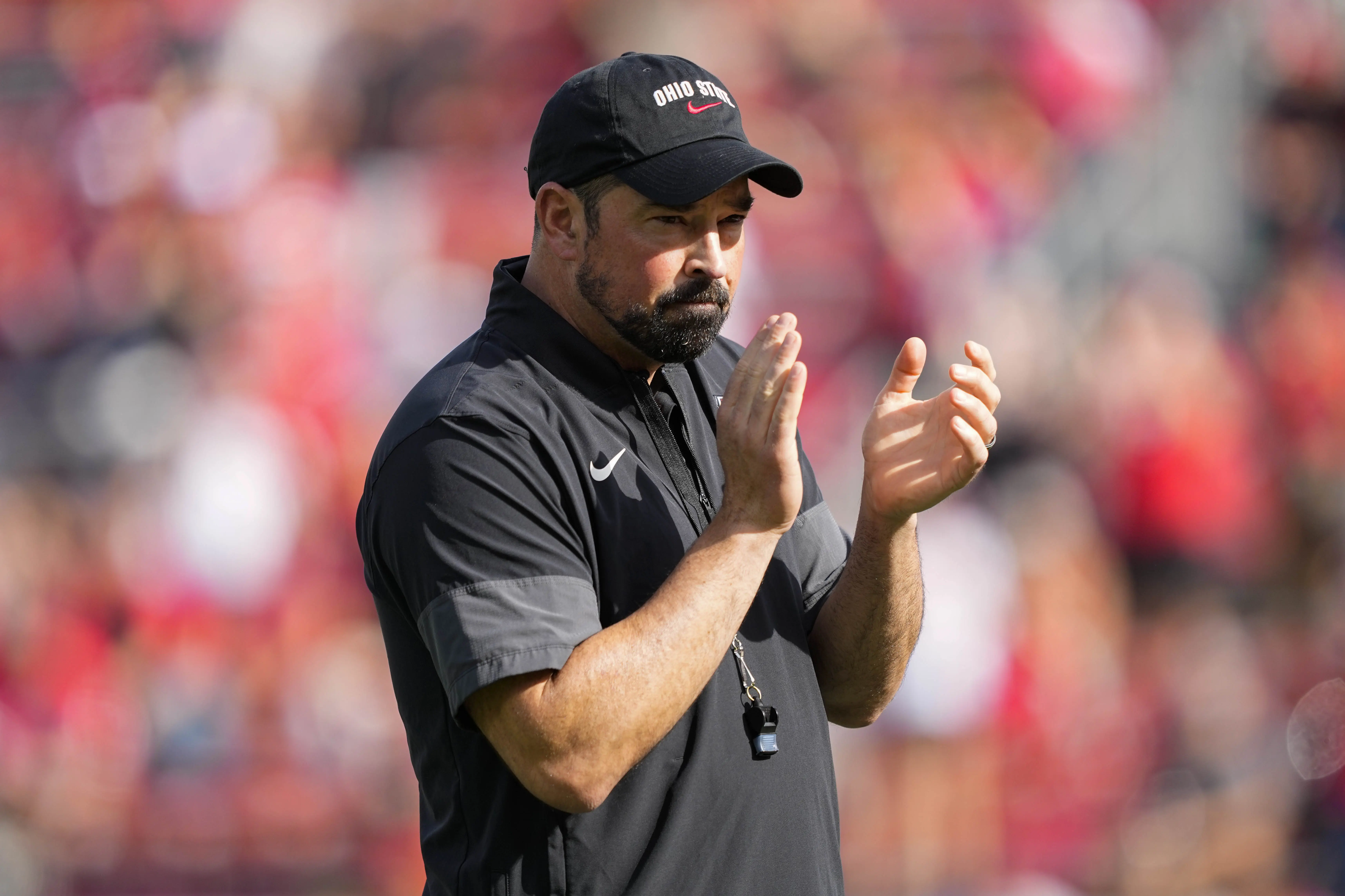 Ohio State Buckeyes head coach Ryan Day