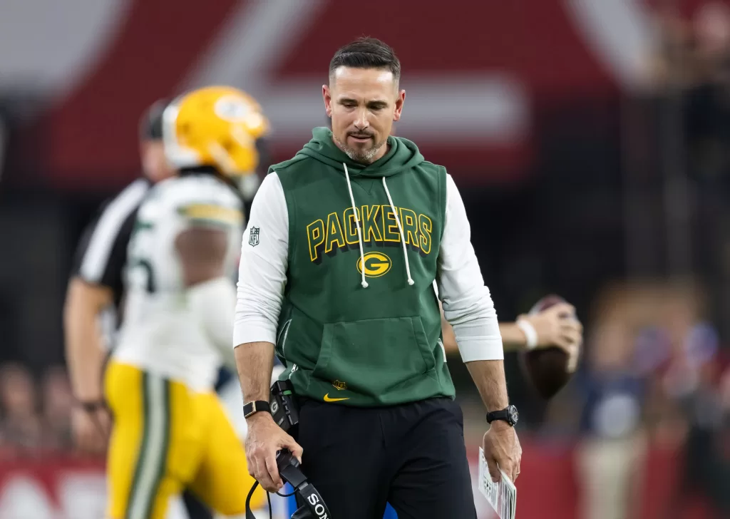 Green Bay Packers head coach Matt LaFleur 