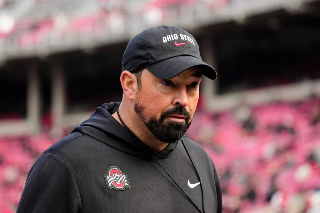 Ohio State Buckeyes head coach Ryan Day