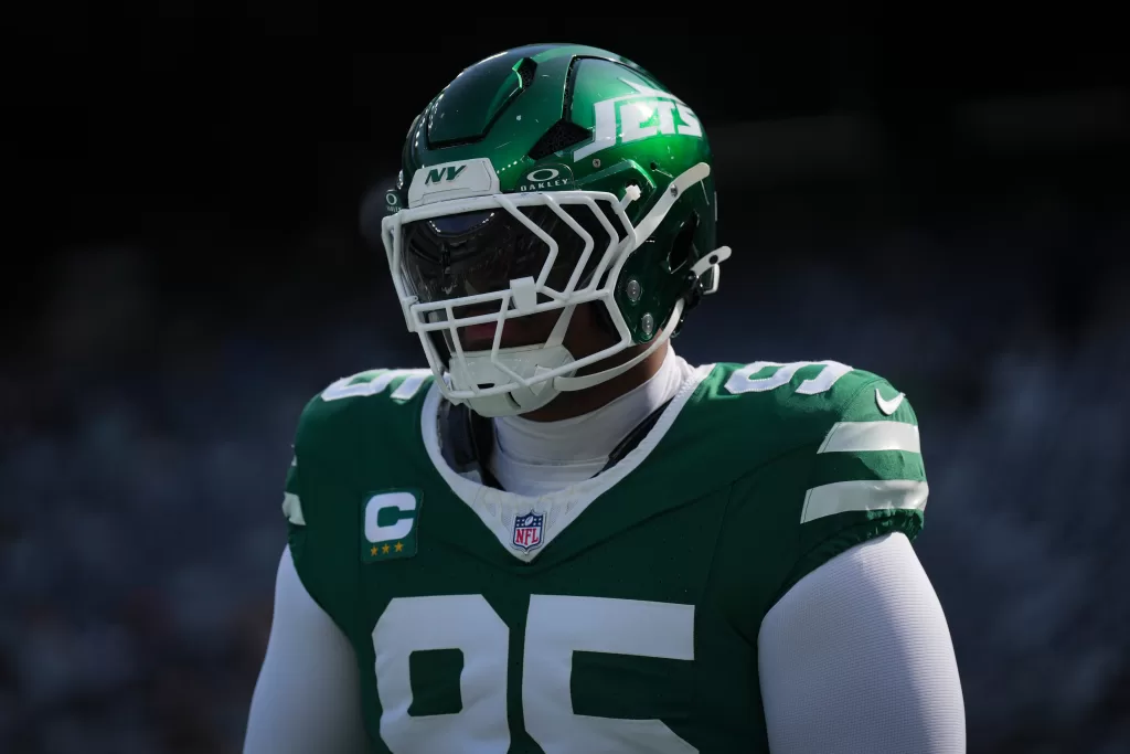 Former New York Jets defensive tackle Quinnen Williams, now with the Dallas Cowboys.