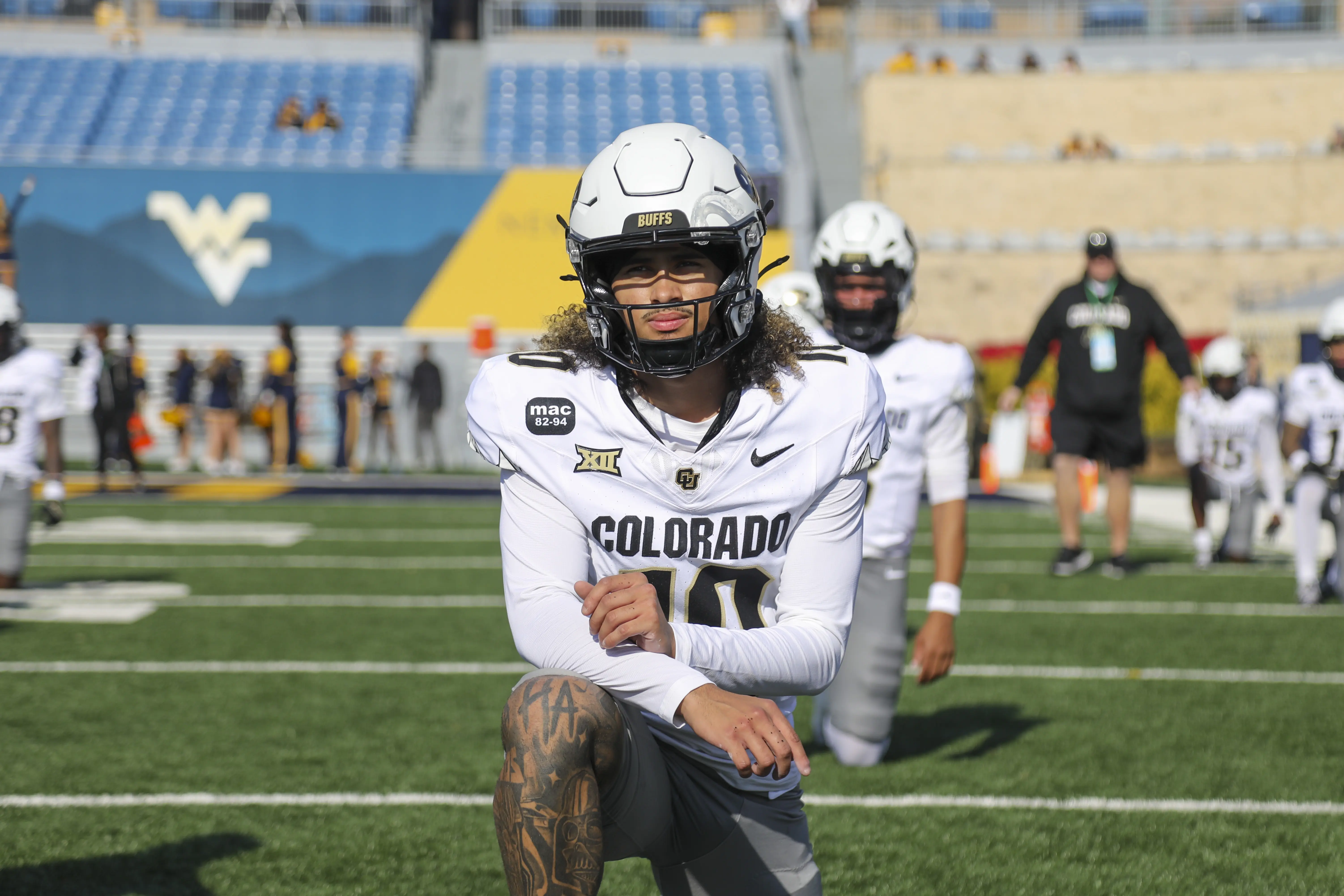 Colorado Buffaloes quarterback Julian Lewis.
